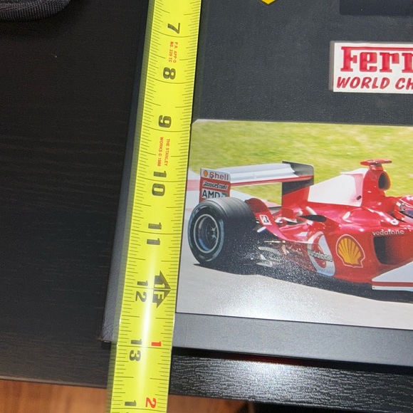 Custom Ferrari shadow box - Picture 7 of 7